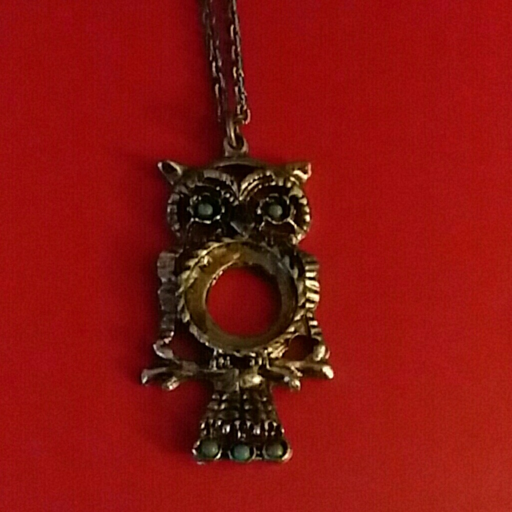 Owl necklace